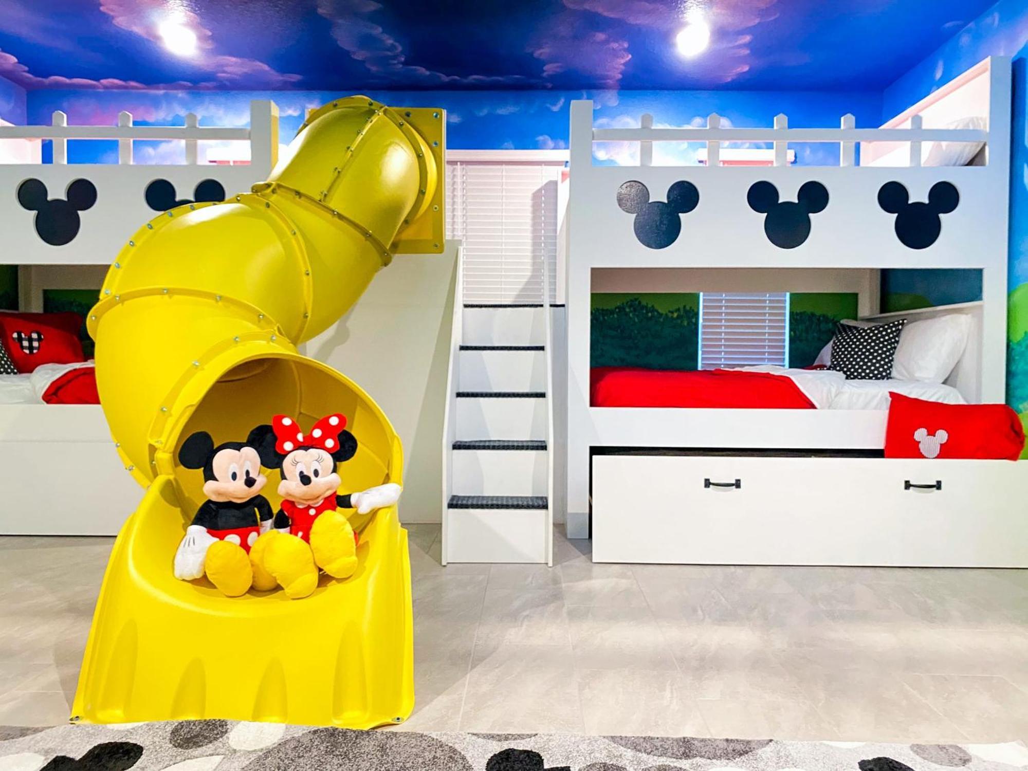 Magical Family Vacation Home Near Disney World At Storey Lake, Star Wars Gameroom, Pool, Theater, Mickey Slide, Sleeps Up To 28 Kissimmee Exterior foto